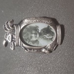 Vintage golf club bag frame.